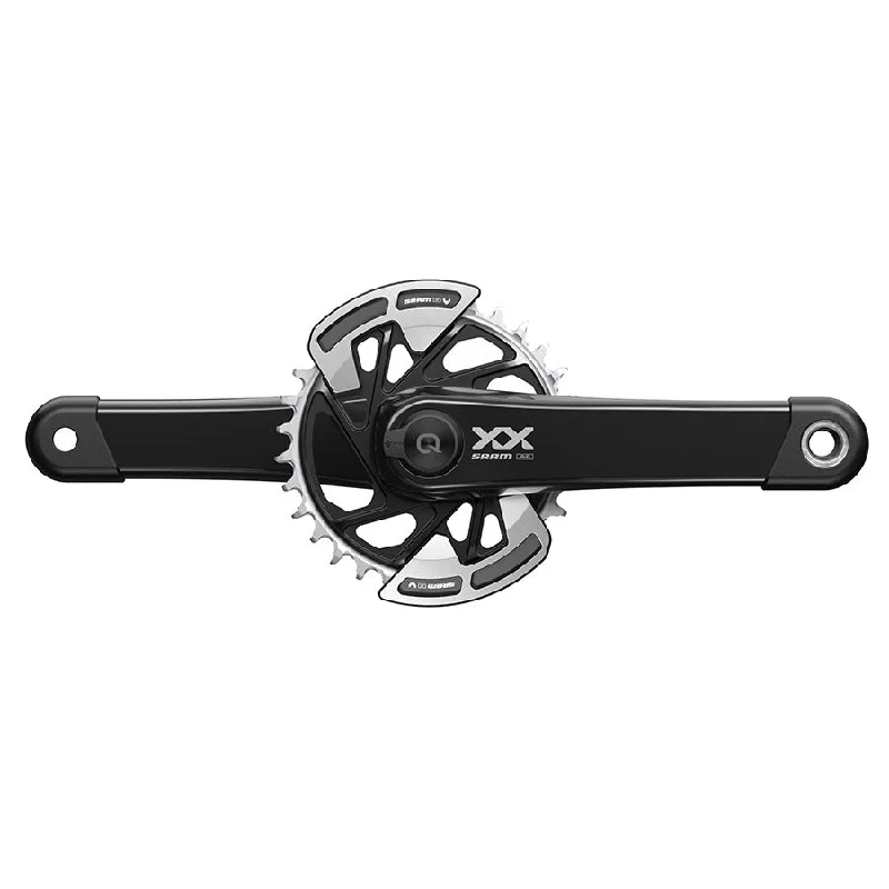 Bicycle freewheel remover-SRAM XX Eagle T-Type AXS Power Meter Wide Crankset - 170mm 12-Spd 32t Chainring Direct Mount 2-Guards PM DUB Spindle BLK