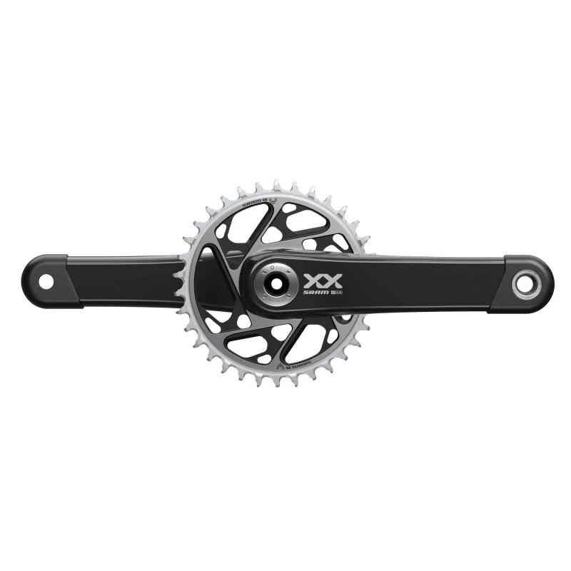 Bicycle chain lubricant-SRAM XX SL Eagle T-Type Crankset - 175mm 12-Speed 34t Chainring Direct Mount DUB Spindle Interface BLK