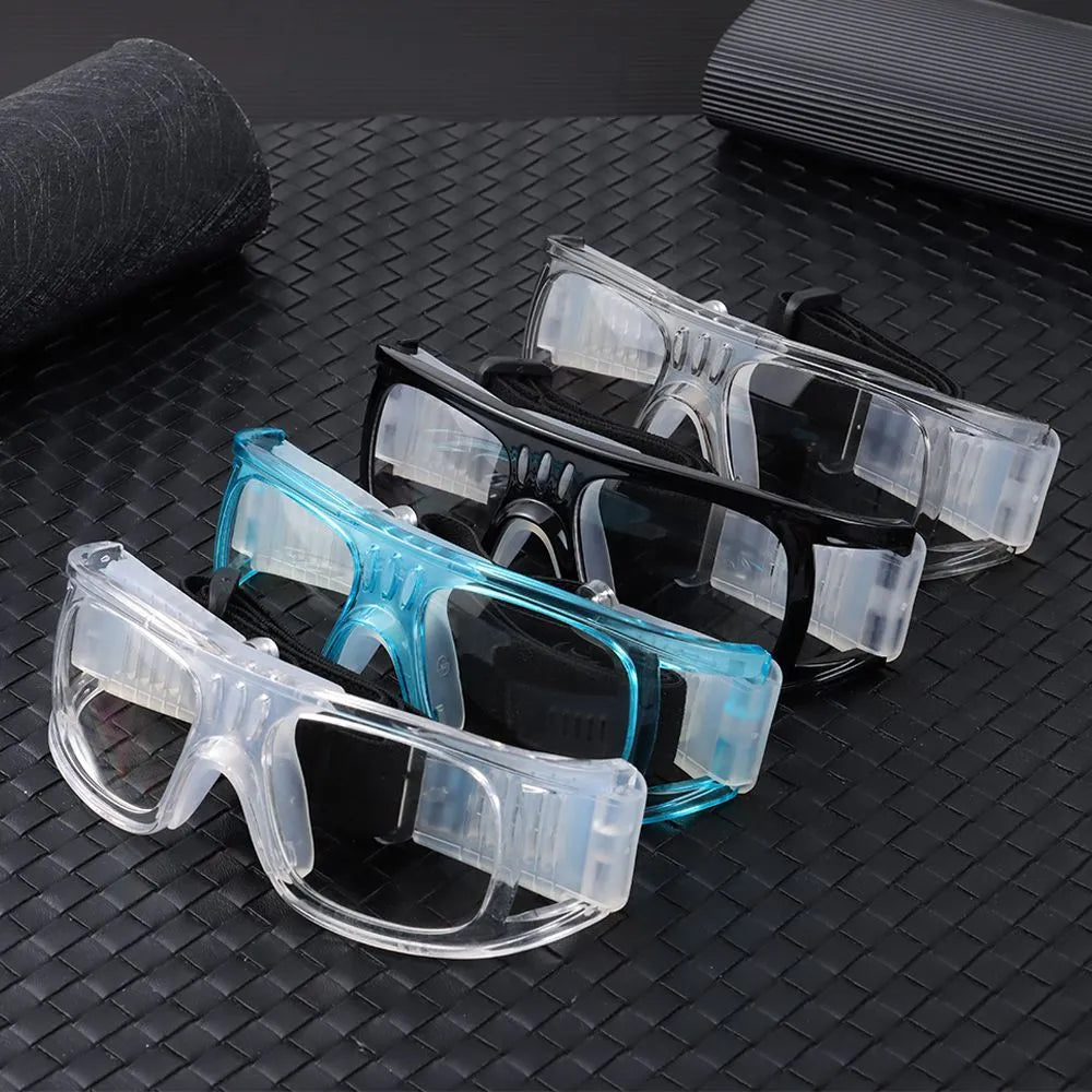 Bicycle riding clothing with sustainable production-1PC Cycling Soccer Basketball Eye Protect Goggles Football Glasses Outdoor Sports Glasses Men Impact Resistance Eyewear