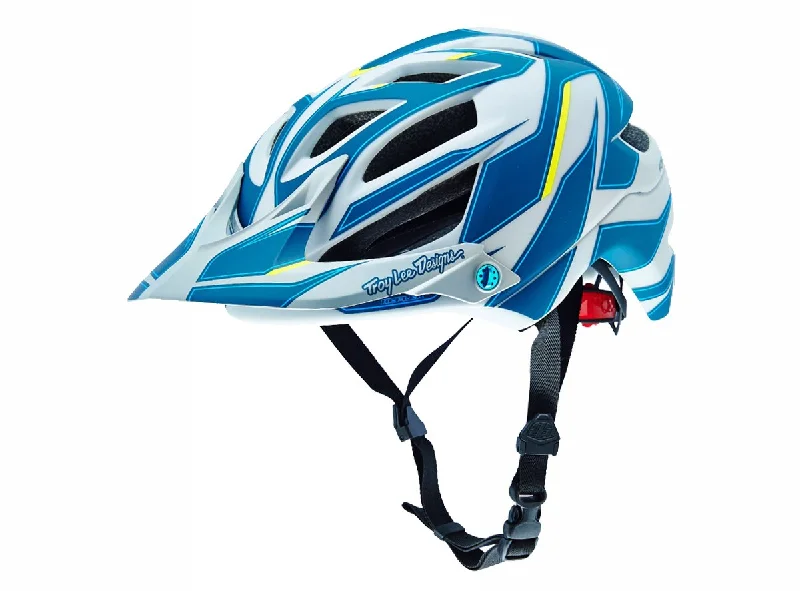 bicycle helmets for family outings-Troy Lee Designs A1 MTB Helmet - Reflex - Gray