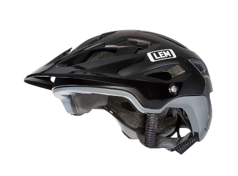 bicycle helmets with green materials-LEM Flow MTB Helmet - Black