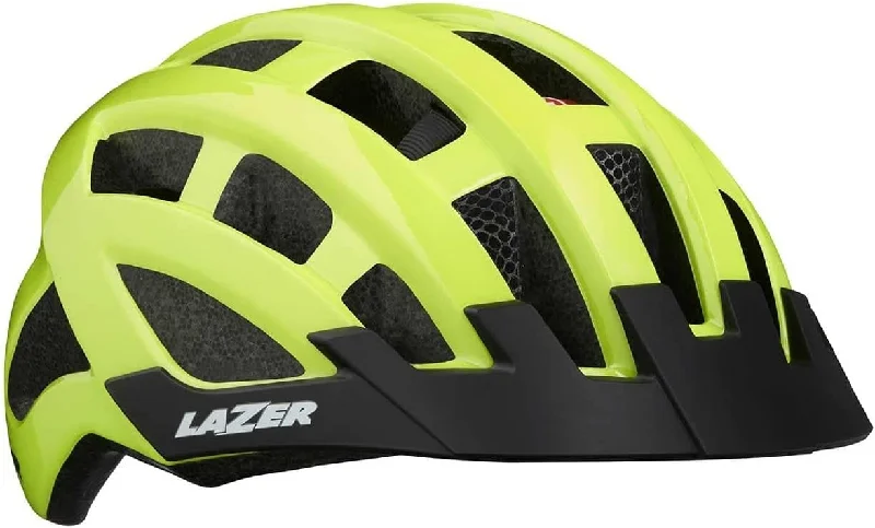 bicycle helmets for hot weather-Lazer Compact MTB Helmet - Flash Yellow