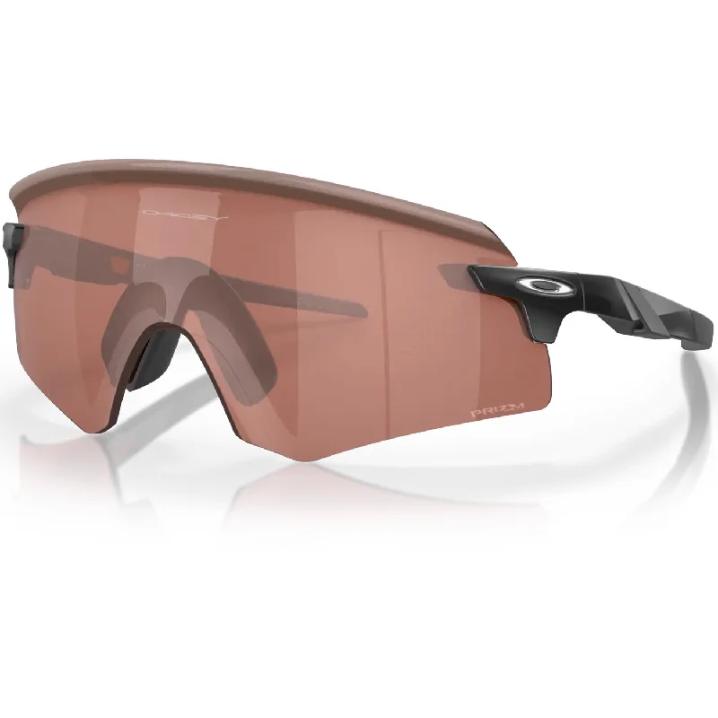 Bicycle riding clothing with recycled fibers-Occhiali Oakley Encoder - Matte Black Prizm Dark Golf