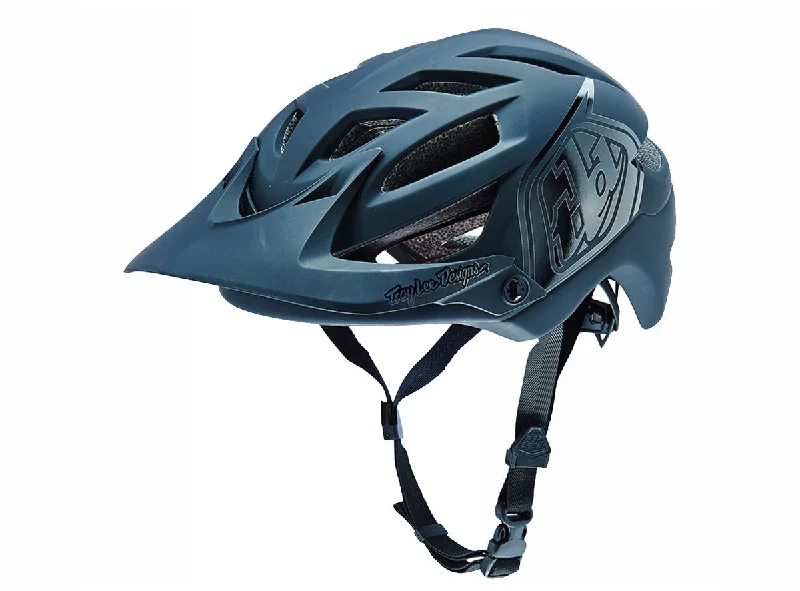 bicycle helmets for lightweight comfort-Troy Lee Designs A1 MTB Helmet - Drone - Black