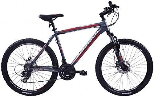 AMMACO ALPINE SPORT 21 SPEED MENS ALLOY MTB WITH DISC BRAKES 26" WHEEL 23" FRAME