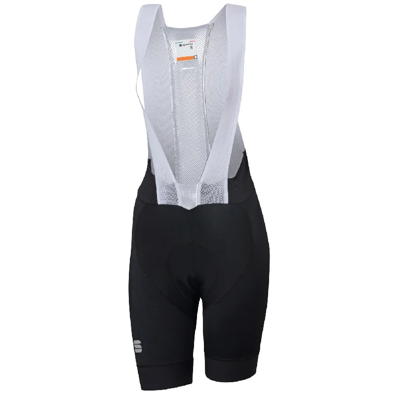 Bicycle riding clothing with recovery wear-Salopette donna Sportful Bodyfit Pro LTD - Nero