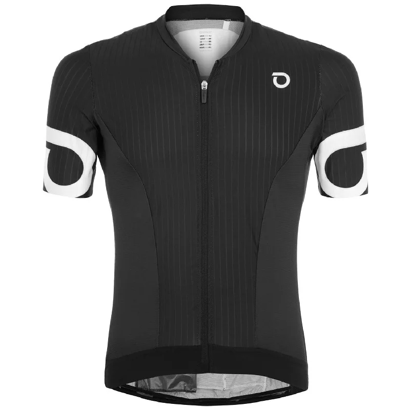 Bicycle riding clothing with skid resistance-Maglia Briko Granfondo - Nero