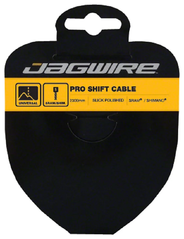 Jagwire Pro Shift Cable - 1.1 x 2300mm Polished Slick Stainless Steel For SRAM/Shimano