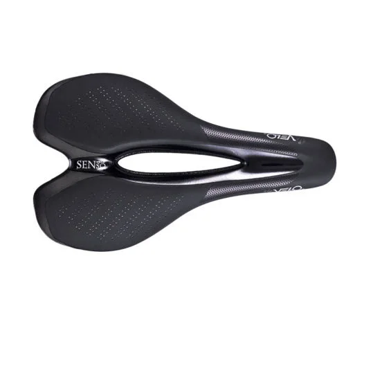 Velo Senso TT+ Saddle - 158mm - Black-Black