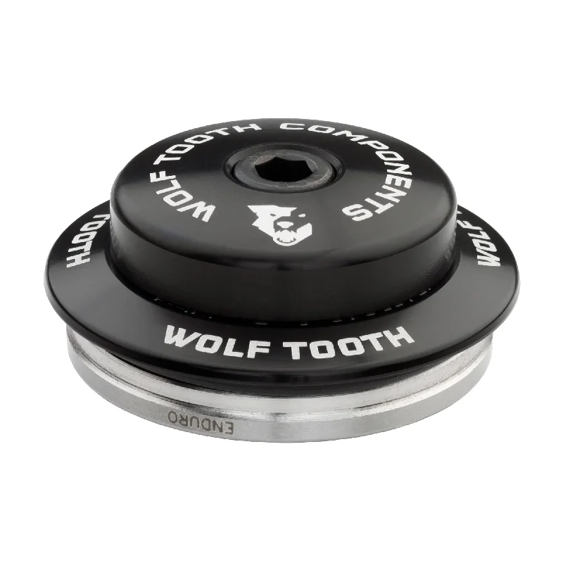 bicycle wall art-Wolf Tooth Components Upper Headset IS42 Specialized IS (3mm Stack) Black