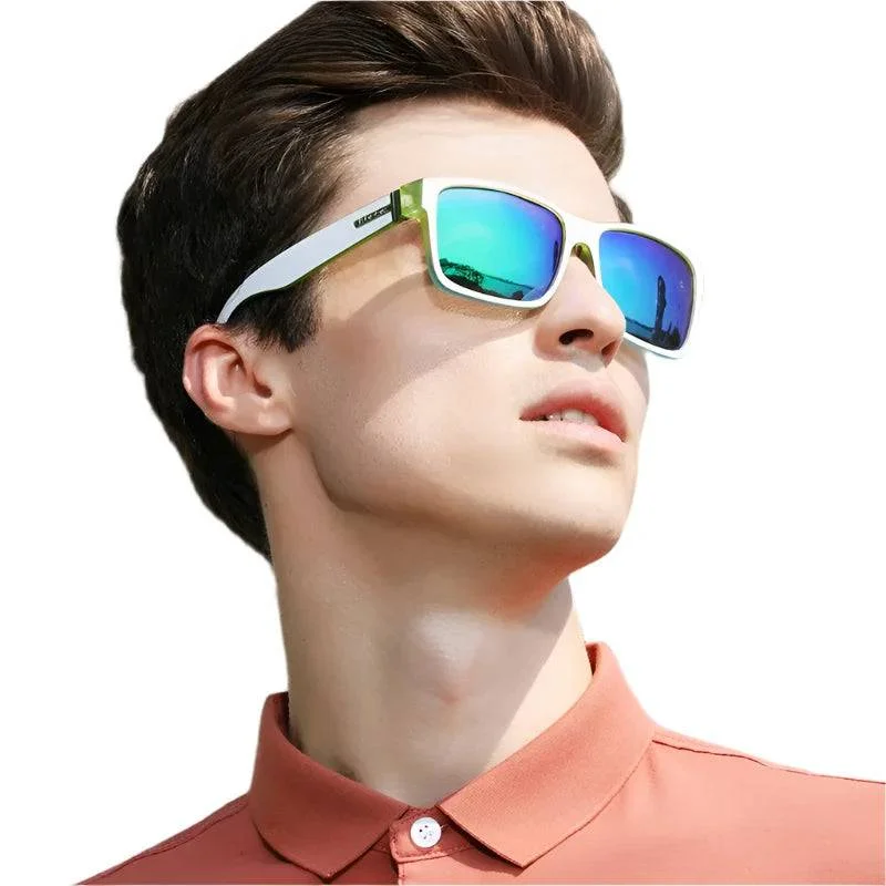 Bicycle riding clothing with heating elements-KINGSEVEN Sports Polarized Men‘s Sunglasses Goggle Mirror Lens Male Sun Glasses Women For Men Eyewear 9 Colors Available