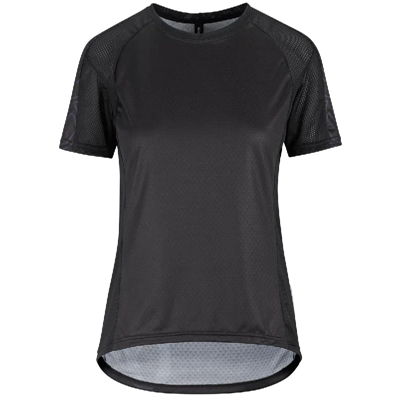 Bicycle riding clothing with commuting ease-Maglia donna Assos Trail - Nero