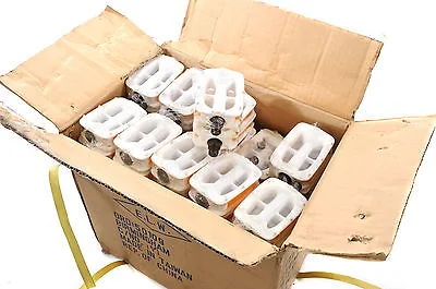 Bicycle seat clamp ring-WHOLESALE JOB LOT 50 PAIRS BICYCLE WHITE PEDALS 9-16 MECHANICS,SHOPS BARGAIN