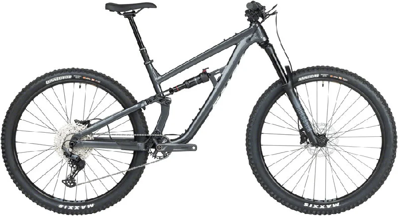 bicycle rental service-Salsa Blackthorn Deore 12 Bike - 29" Aluminum Dark Gray Medium