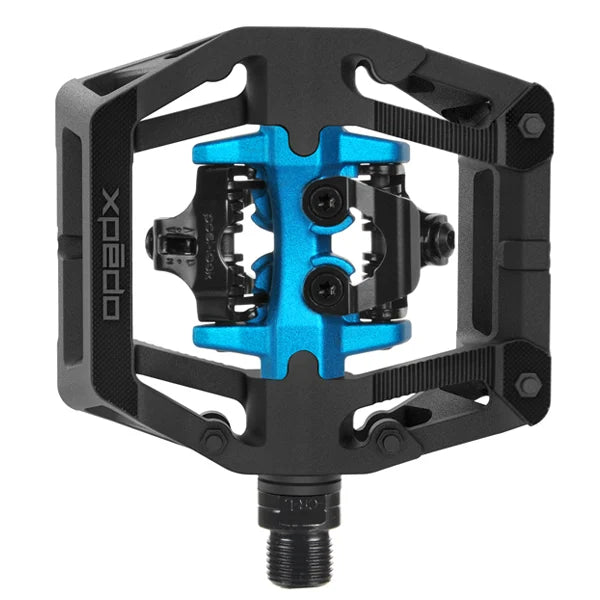 Road bike wheel set-Xpedo GFX Neo Pedals - Blue