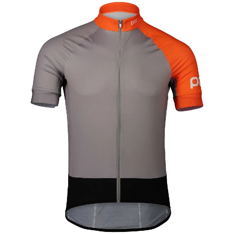 Bicycle riding clothing purple tones-Maglia Poc Essential Road - Grigio arancio