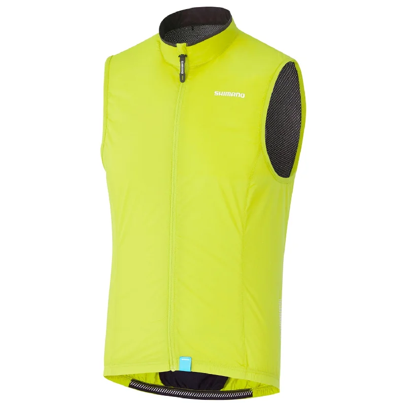 Bicycle riding clothing mid layers-Gilet Shimano Compact - Giallo