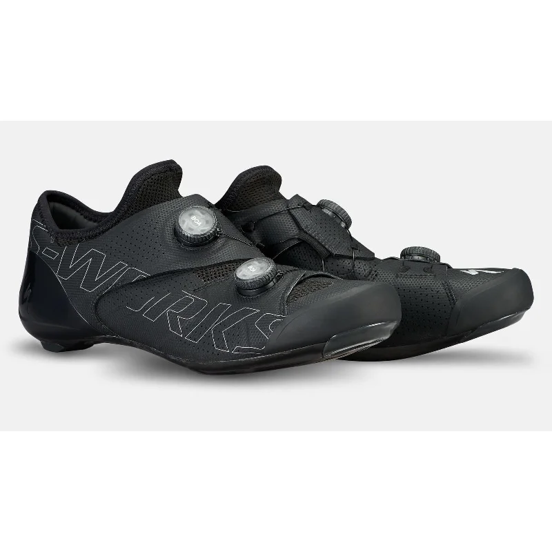 Bicycle riding clothing with wind flaps-S-Works Ares Road Shoes