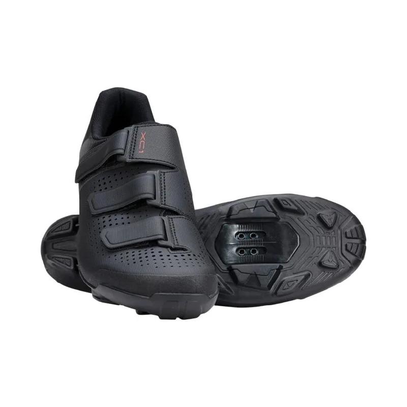 Bicycle riding clothing with athletic cuts-Men's XC100 Cycling Shoes