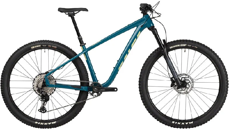 bicycle rim depth-Salsa Timberjack XT Bike - 29" Aluminum Blue X-Small